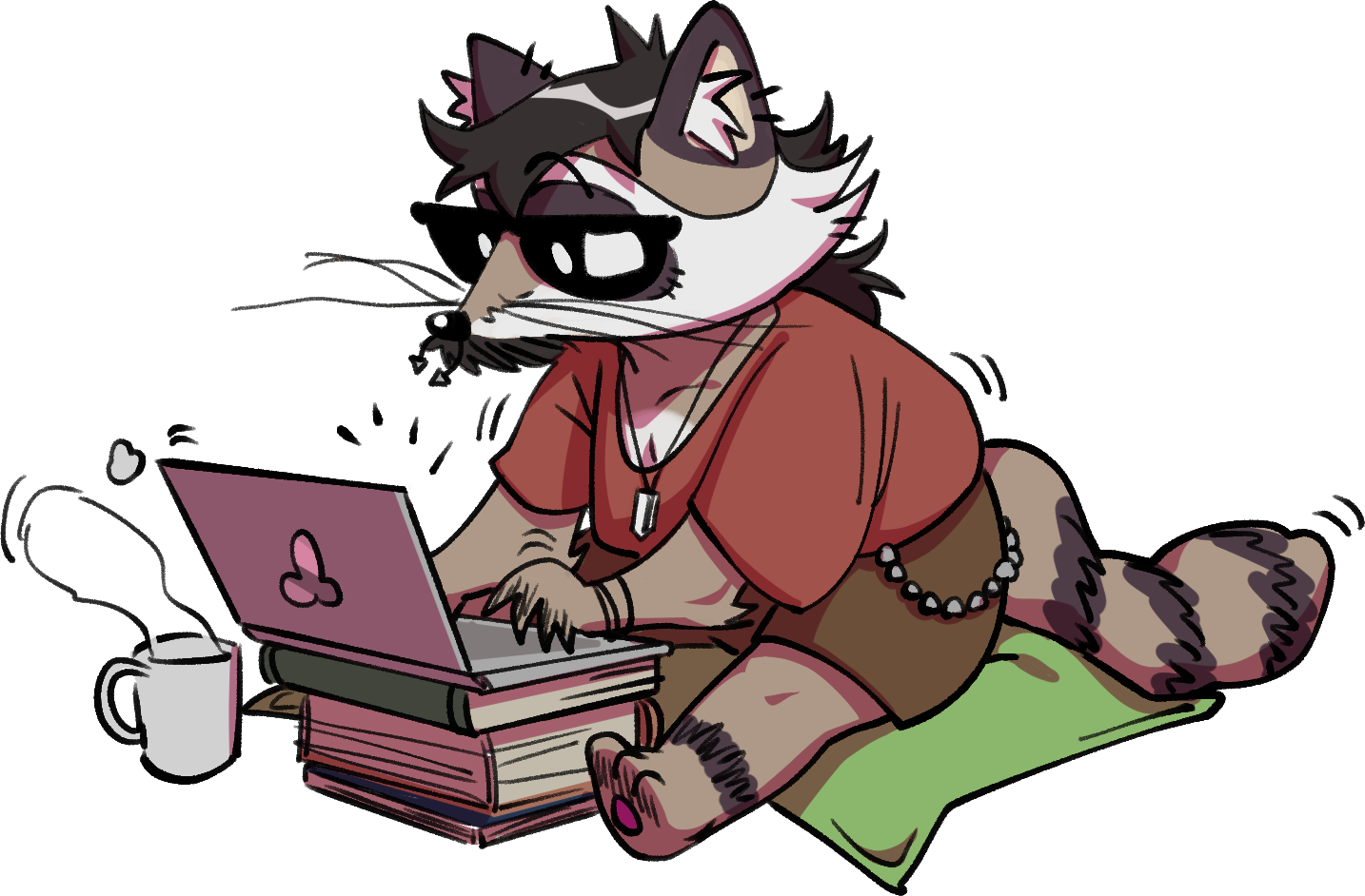 this is my fursona ! small guy